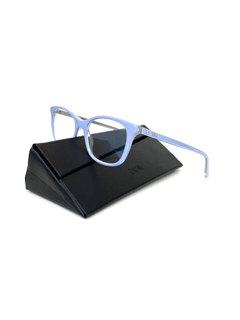 New DIOR Frames Montaigne N18 50 18 140 Light Blue 